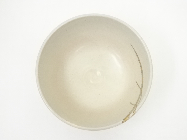 道具 ] - 道具 膳所焼 岩崎新定造 海老の絵茶碗（久田家十二代尋牛斎